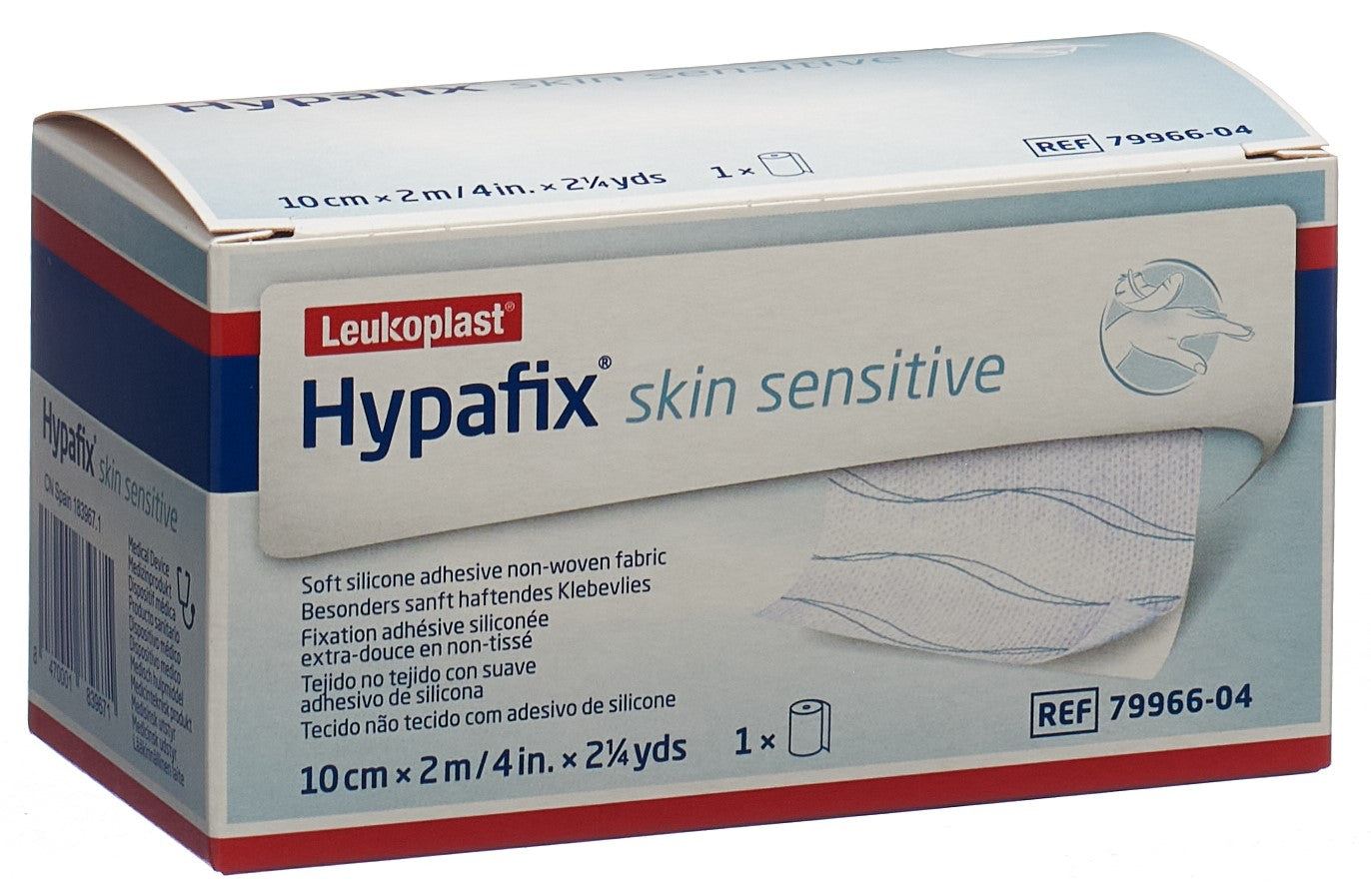 HYPAFIX Skin sensitive Silikon 10cmx2m