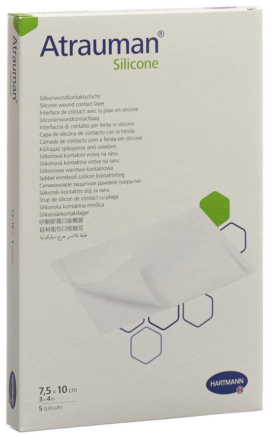 ATRAUMAN Silicone 7.5x10cm steril