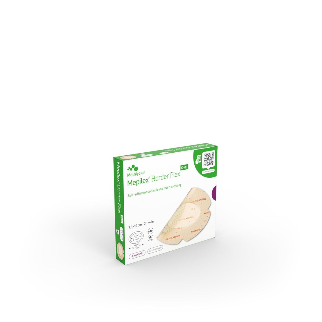 MEPILEX Border Flex Oval 7.8x10cm
