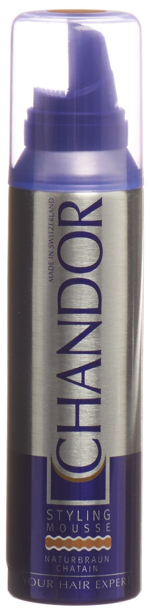 CHANDOR COLOUR Styling Mousse Naturbraun