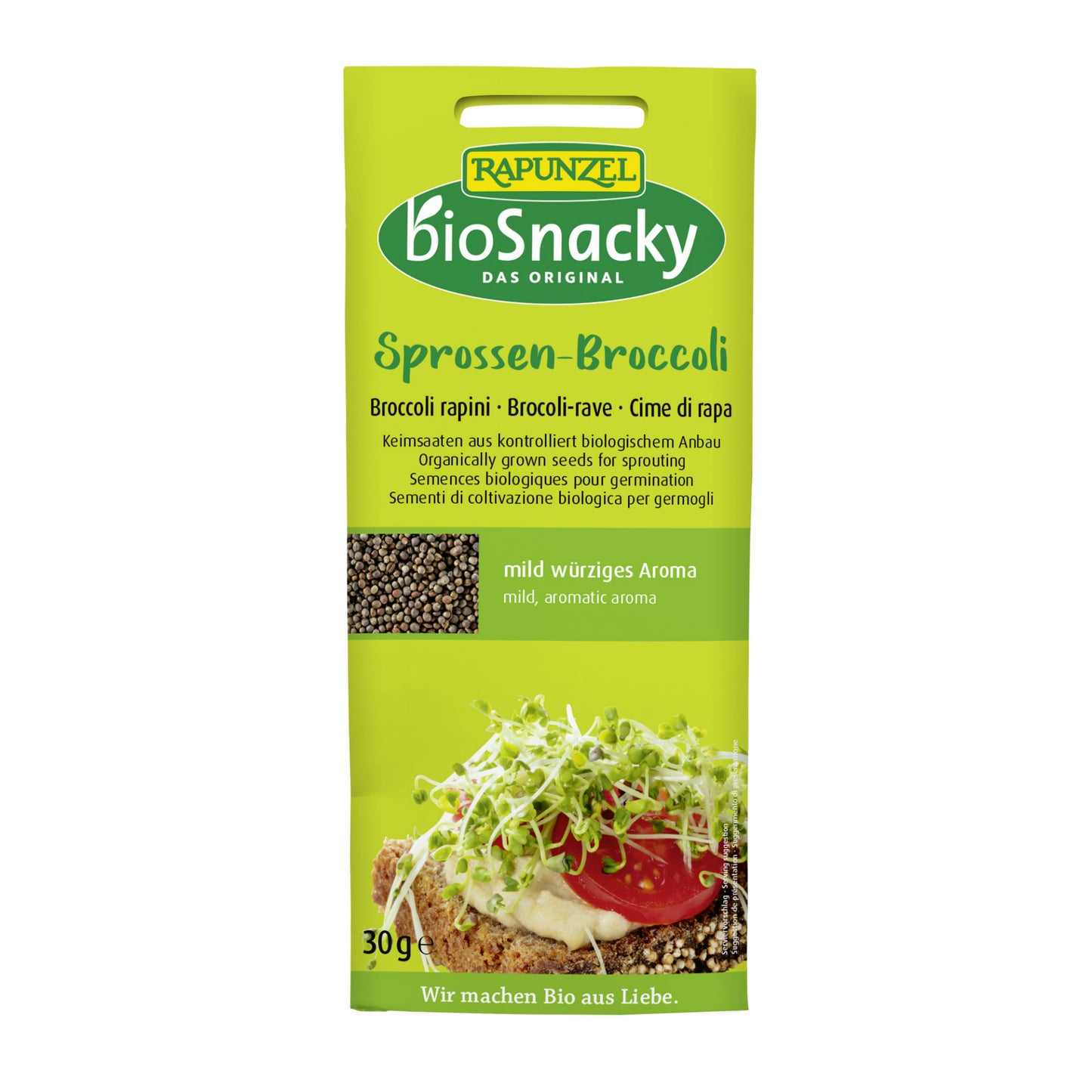 BIOSNACKY Sprossen-Broccoli