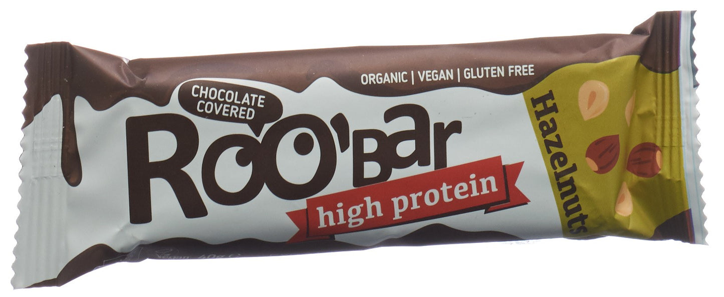 ROOBAR Schokoriegel Haselnuss Protein
