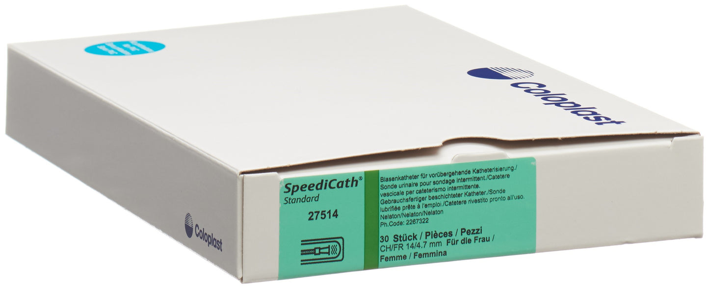 SPEEDICATH 1x Katheter CH14 20cm Frau Nelat