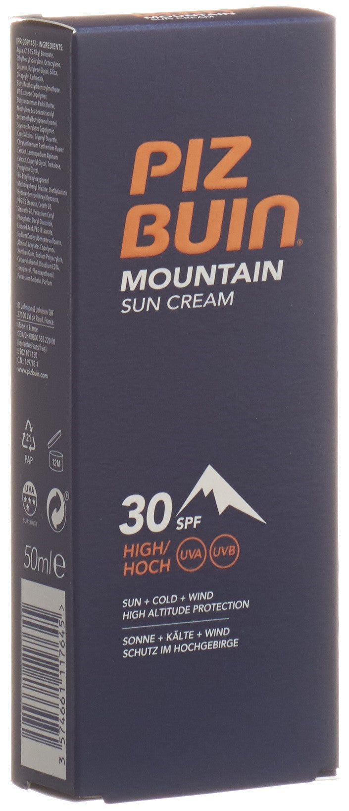 PIZ BUIN Mountain Cream SPF 30
