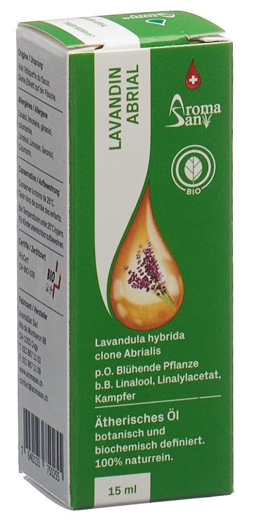 AROMASAN Lavendin Äth/Öl in Schachtel Bio
