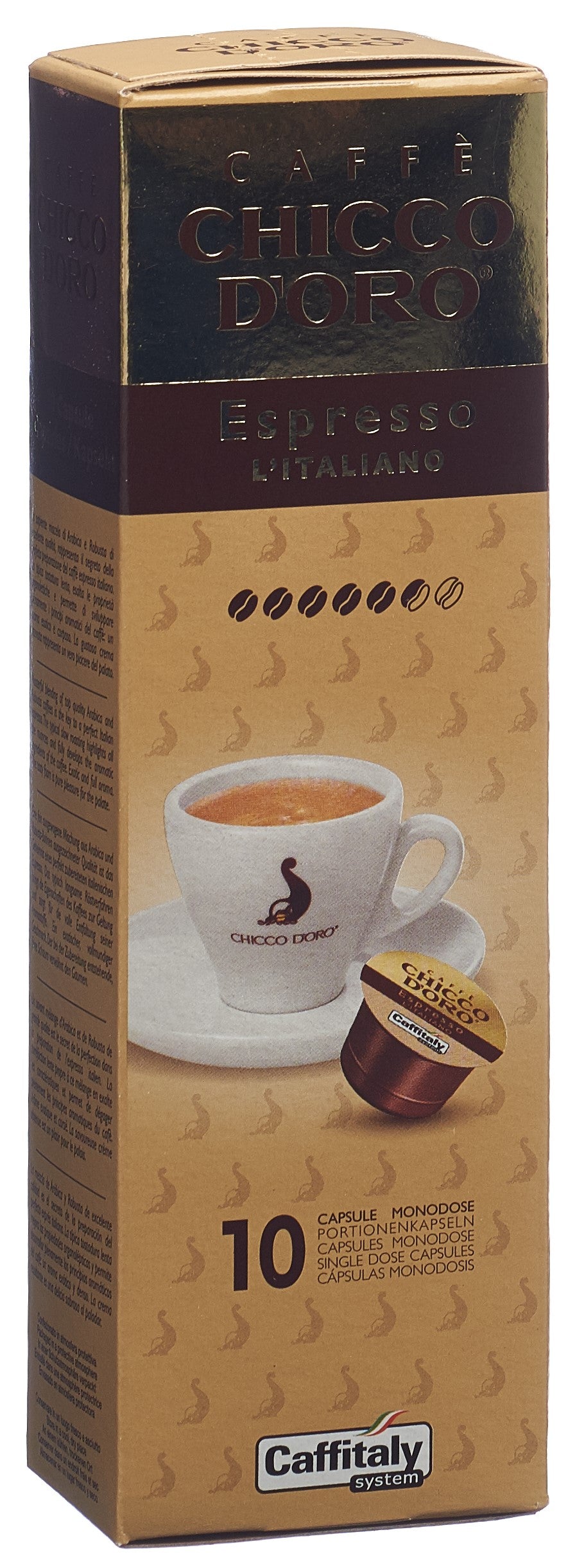 CHICCO D ORO Kaffee Kaps Espresso Italiano
