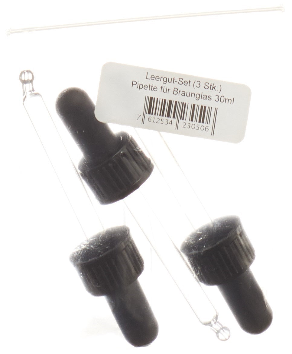 FARFALLA Leergut-Set Pipette f Braungl 30ml