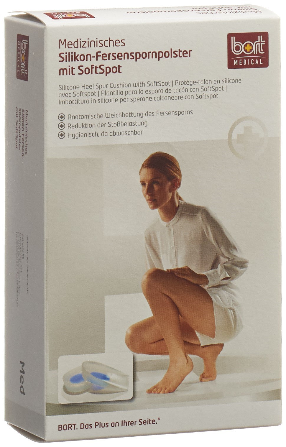 BORT Silikon-Fersenspornpols S-38 SoftSpot