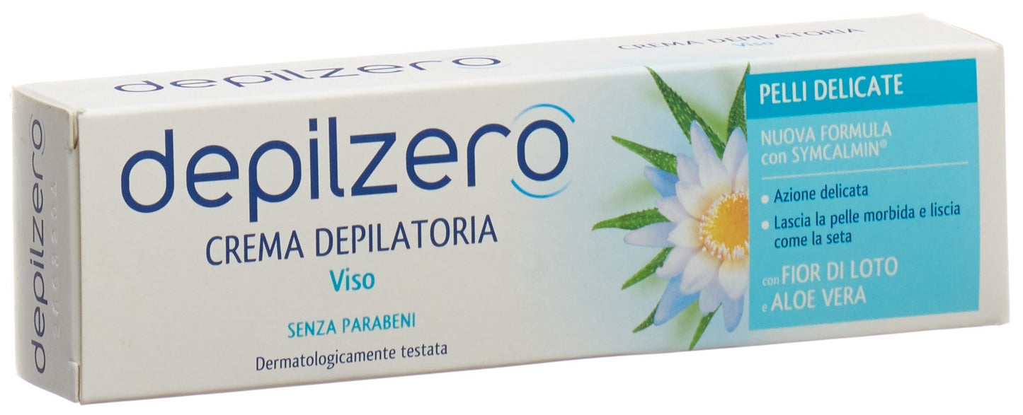 DEPILZERO Enthaarungscreme Gesicht