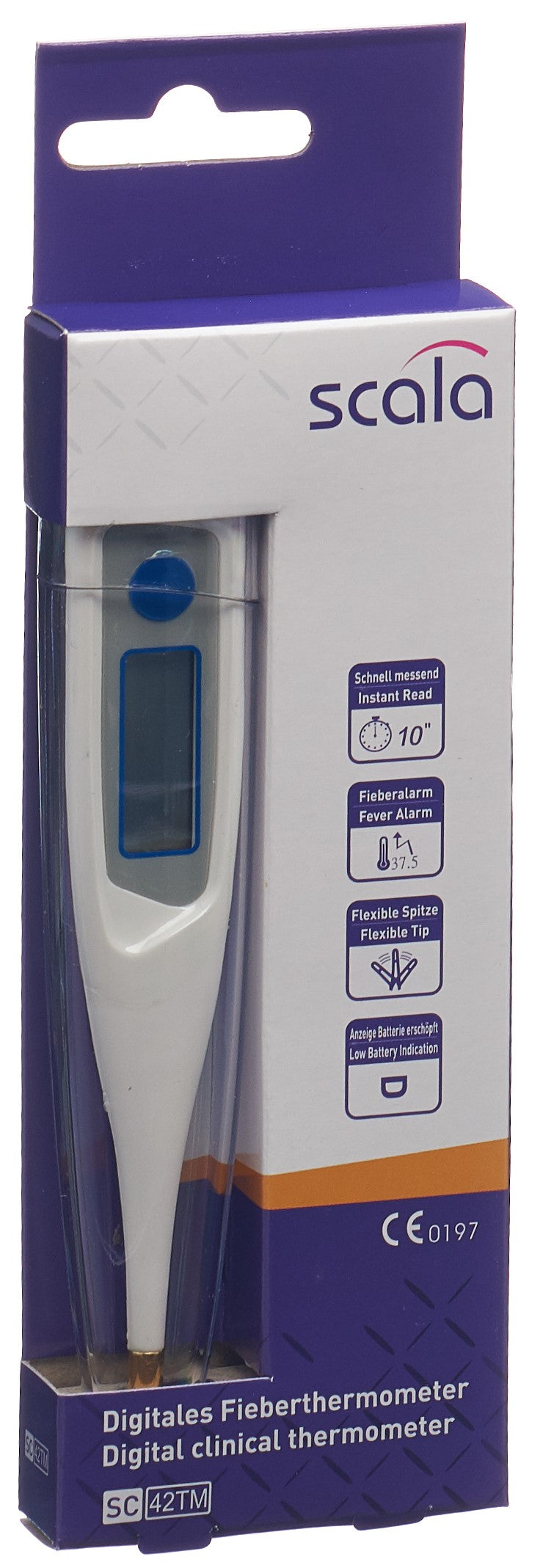 SCALA Digital Thermometer SC 42TM flex
