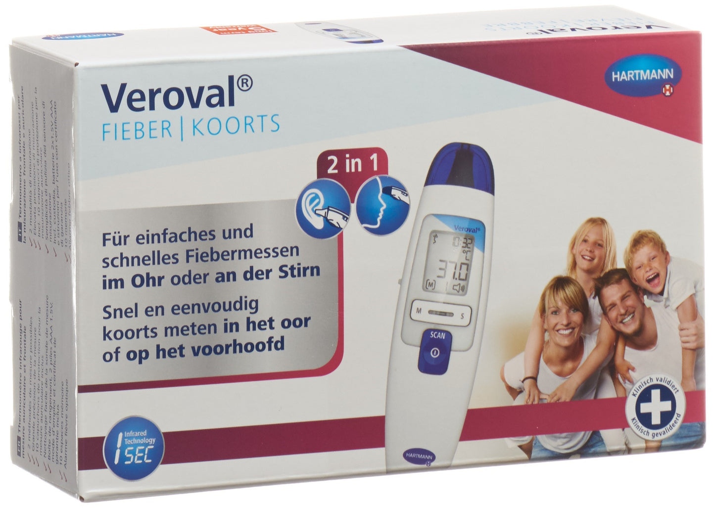 VEROVAL 2in1 IR-Thermometer