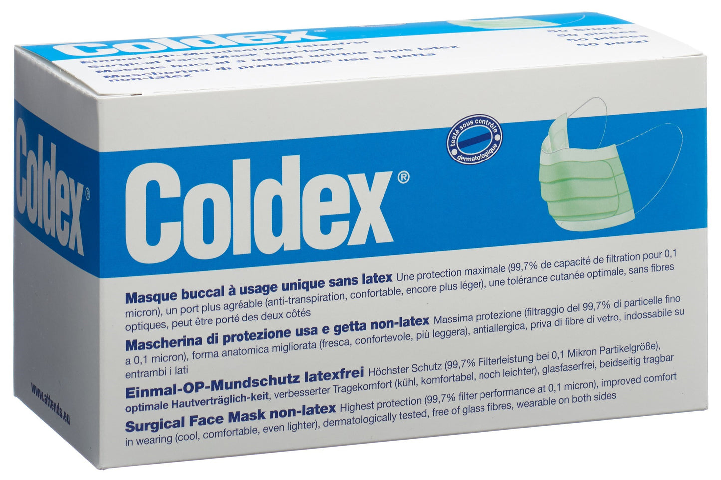 COLDEX Maske Mundschutz Dispenser