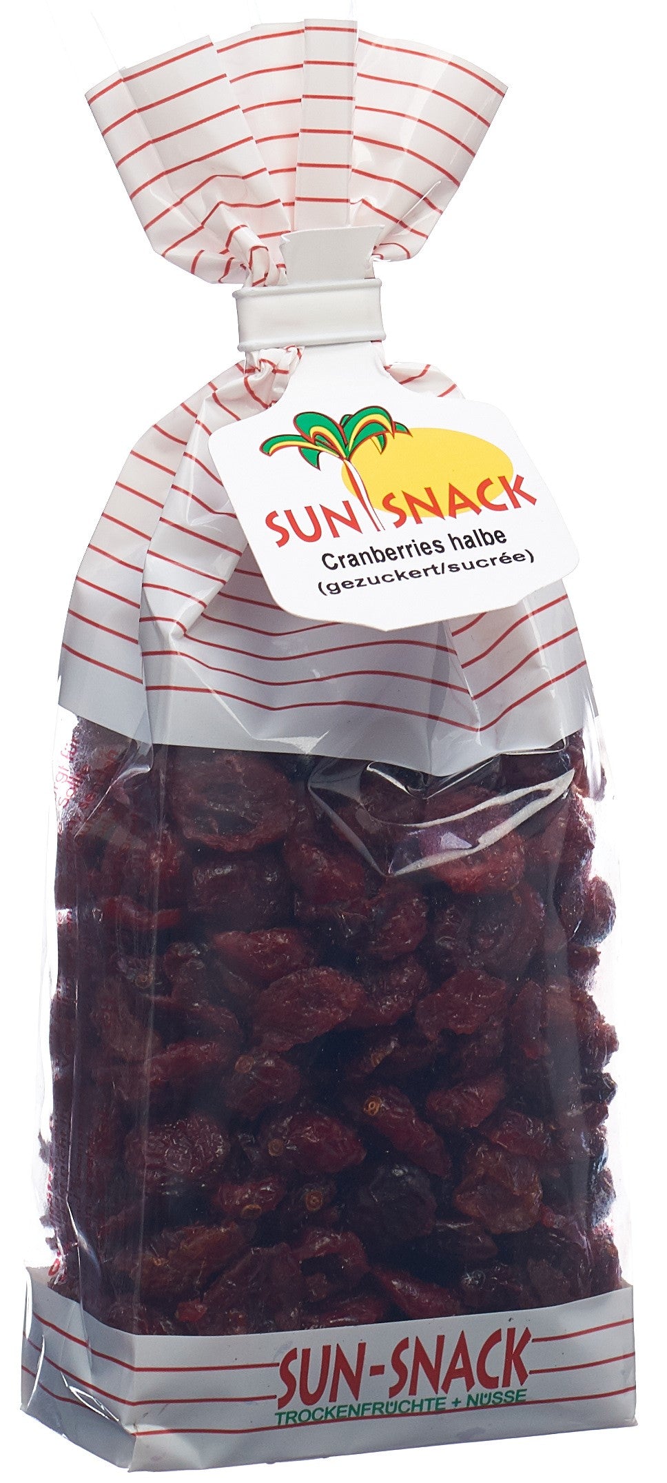 SUN SNACK Cranberries m Zucker