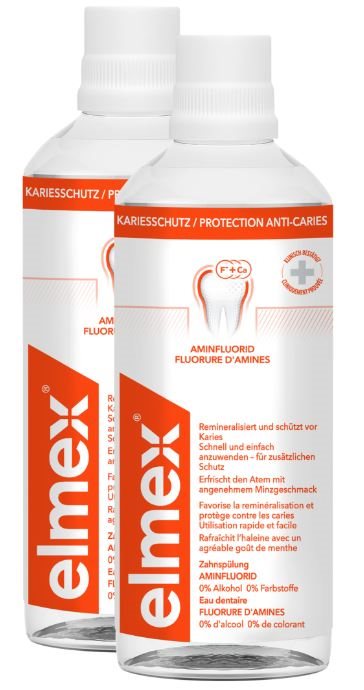 ELMEX KARIESSCHUTZ Zahnspülung Duo