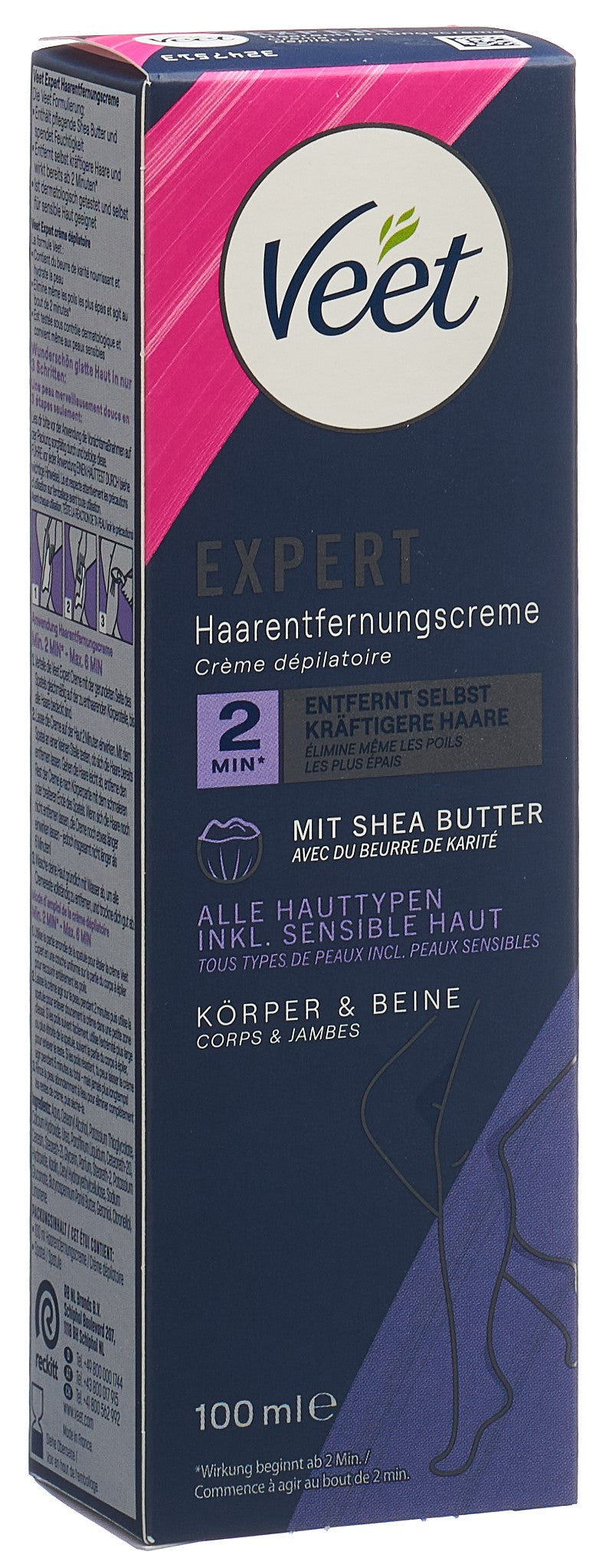 VEET EXPERT Haarentfernungscre Körper&Beine