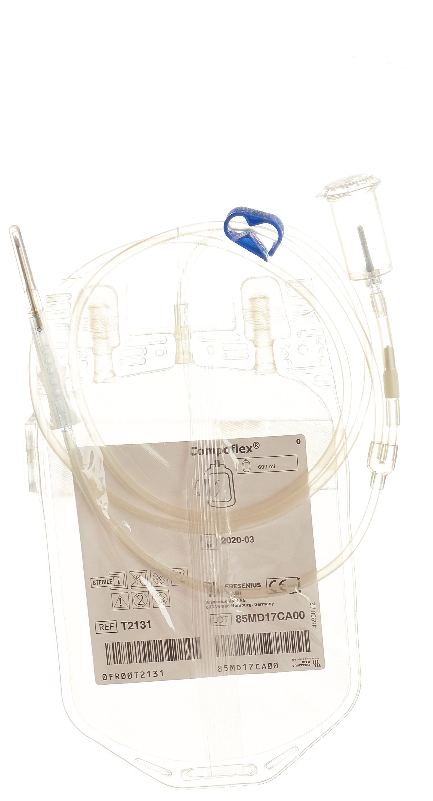 FRESENIUS Compoflex leer 600ml PD-V