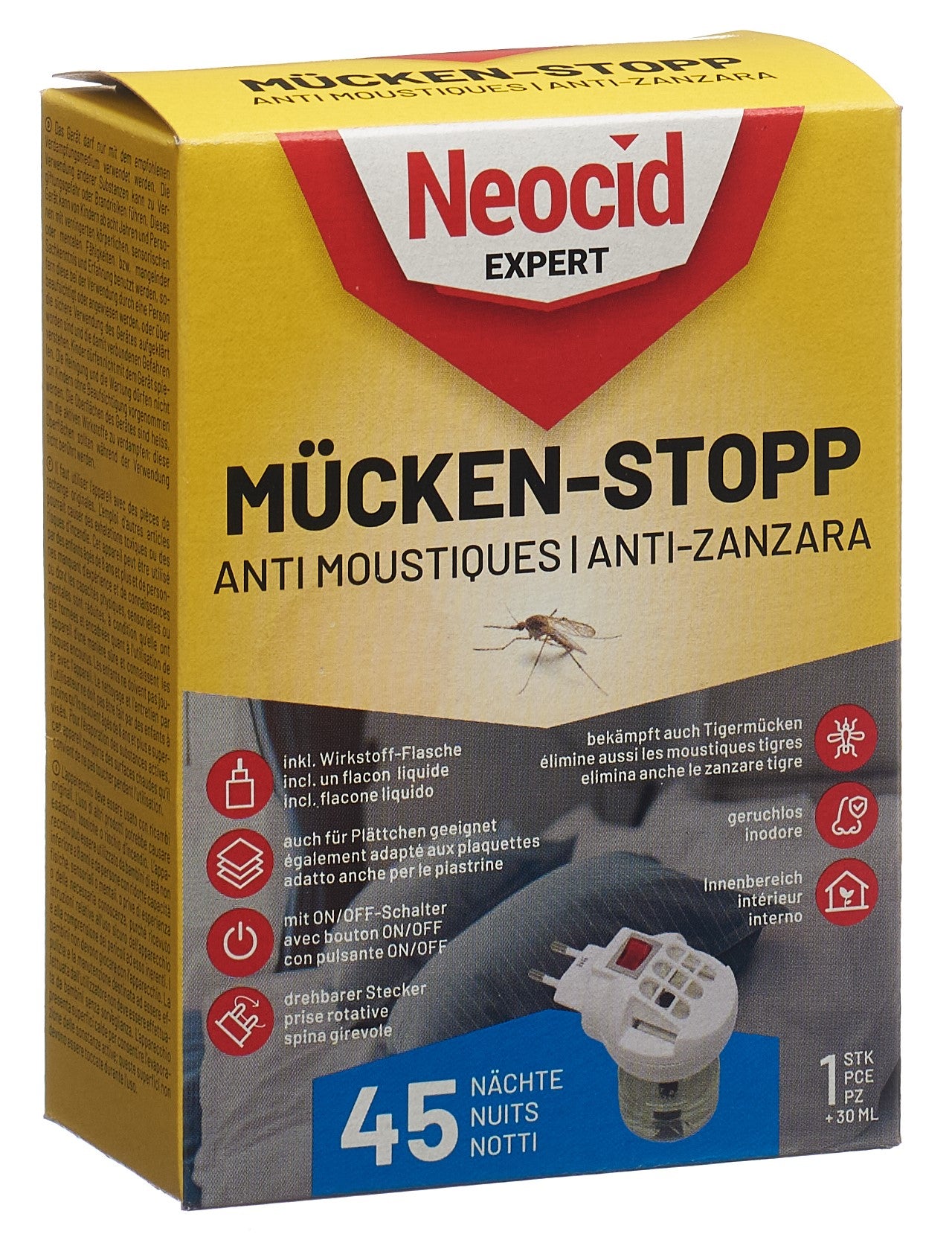 NEOCID EXPERT Mückenstopp Kombi 1Stk + 30ml