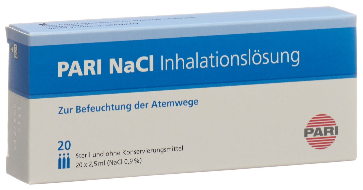 PARI NaCl 0.9 % Inhalationslösung