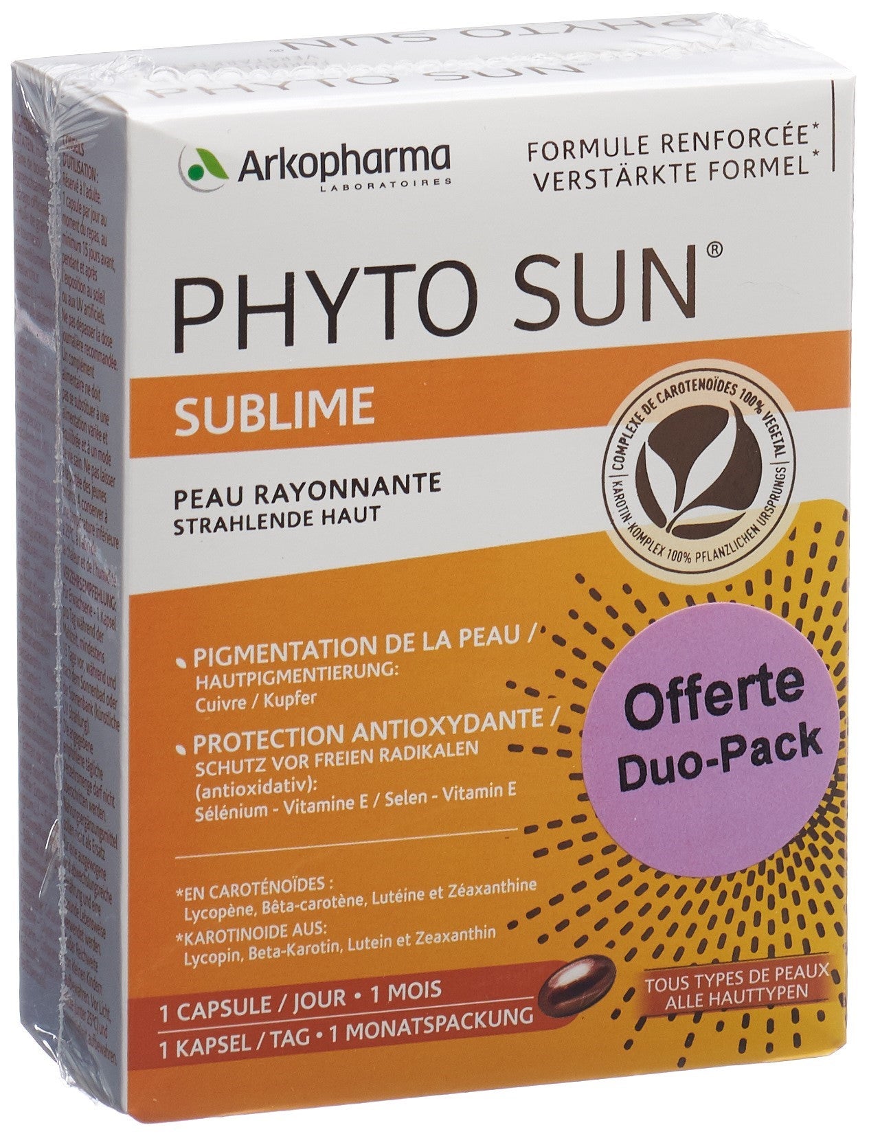 PHYTO SUN Sublim Kaps Duo
