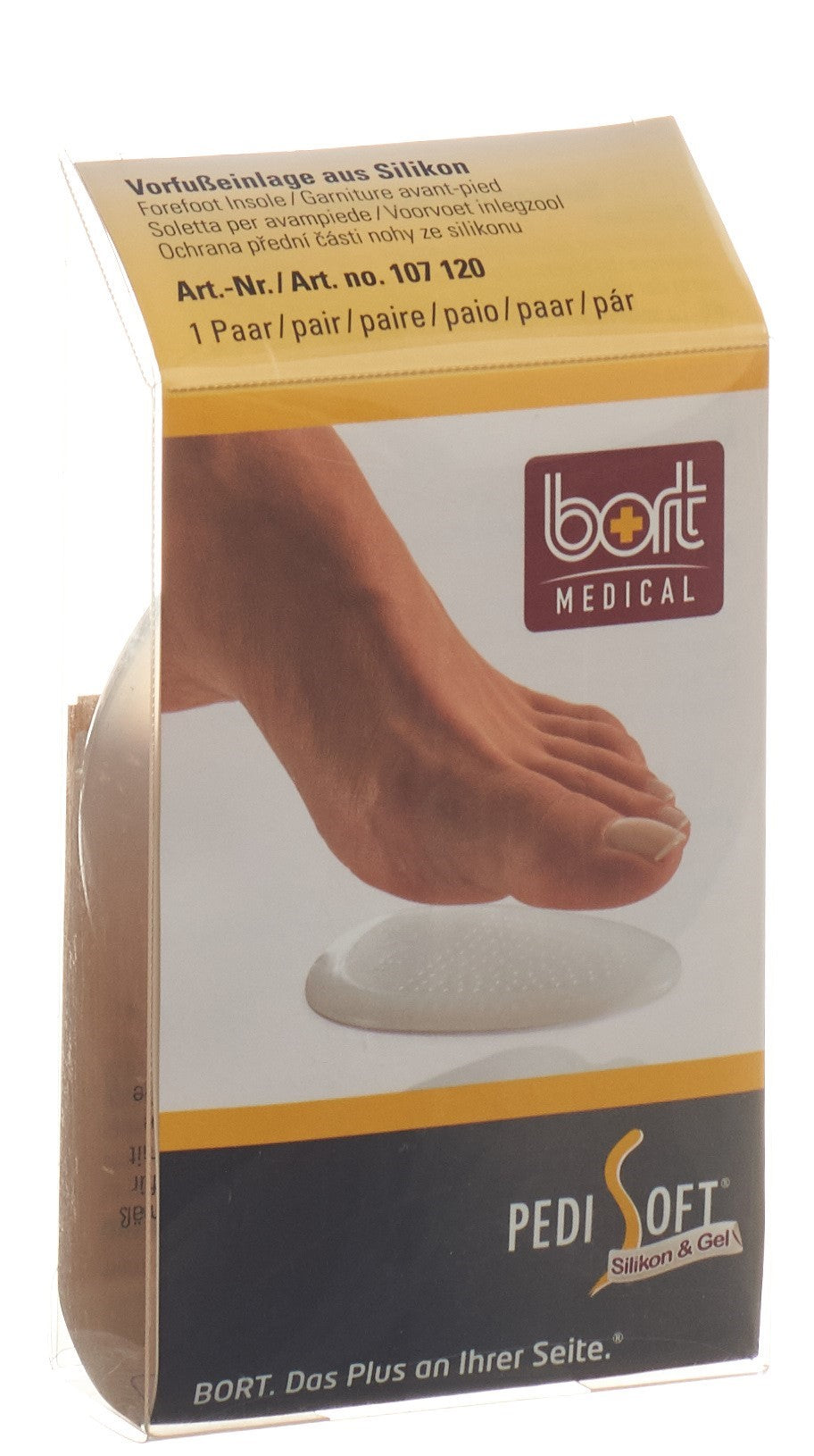 BORT PEDISOFT Vorfusseinlage