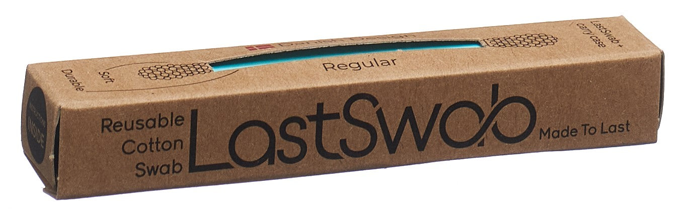 LASTSWAB Basic wiederverw Wattestäbchen türkis