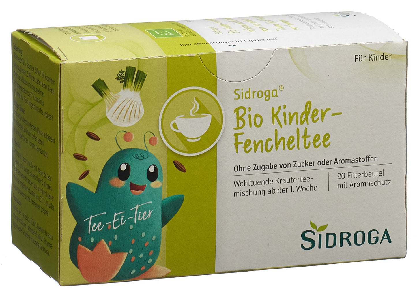 SIDROGA Bio Kinder Fencheltee