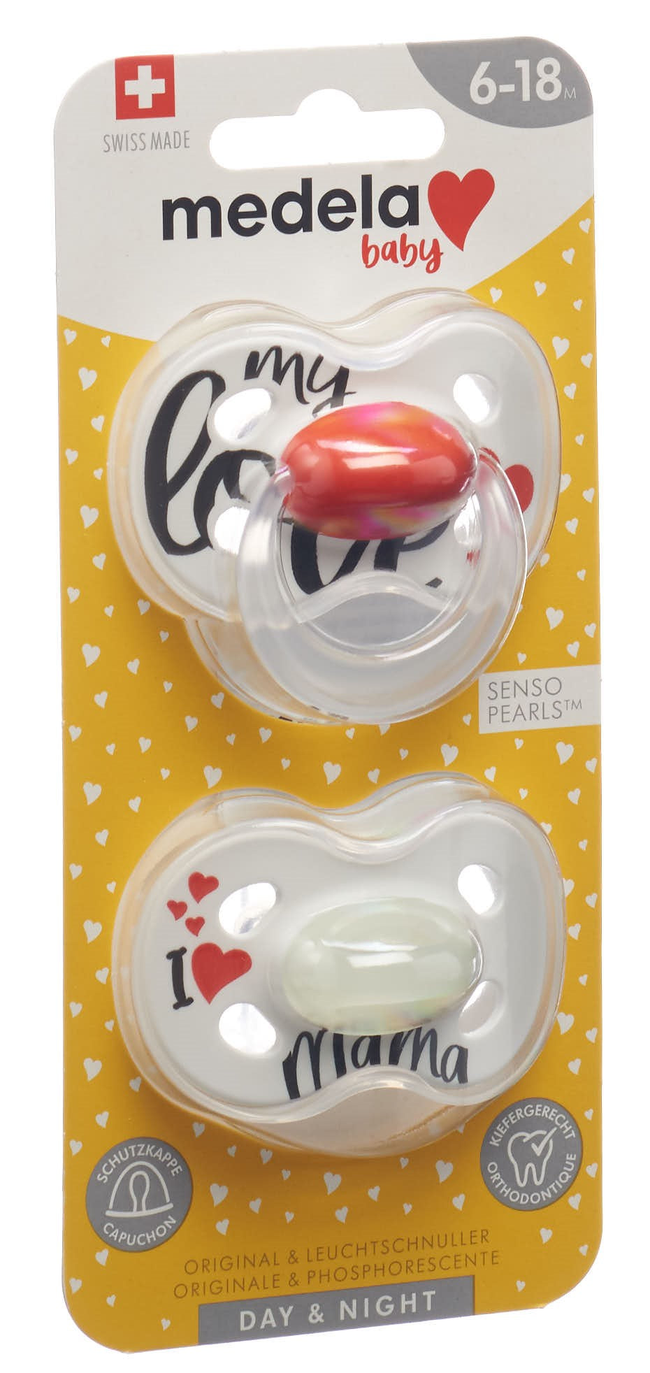 MEDELA Baby Nuggi Day&Night 6-18 Sig Love