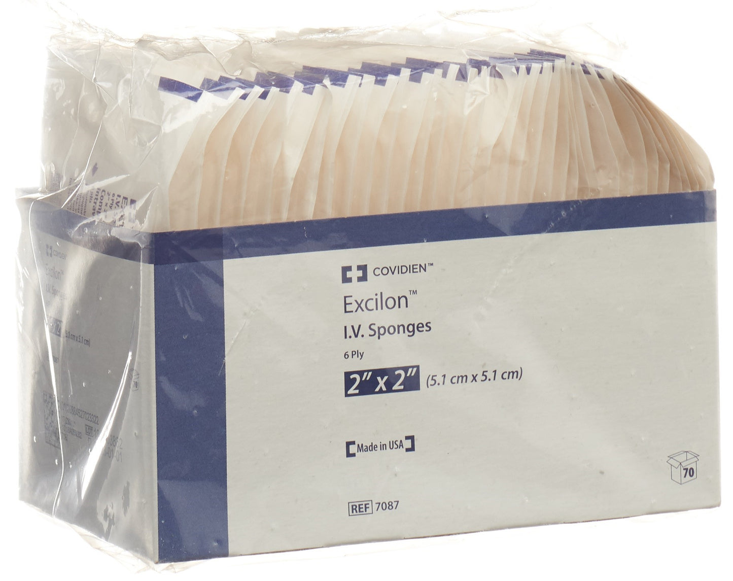 EXCILON Schlitzkompresse 5x5cm st (#)