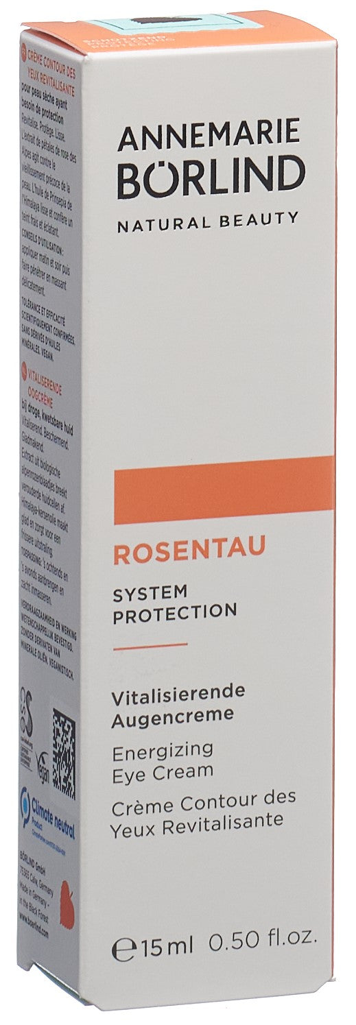BÖRLIND ROSENTAU Vitalisierende Augencreme