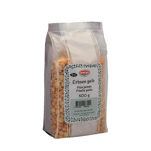 MORGA Erbsen gelb Bio