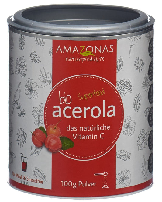 AMAZONAS acerola Bio Pulver m 17% Vitamin C