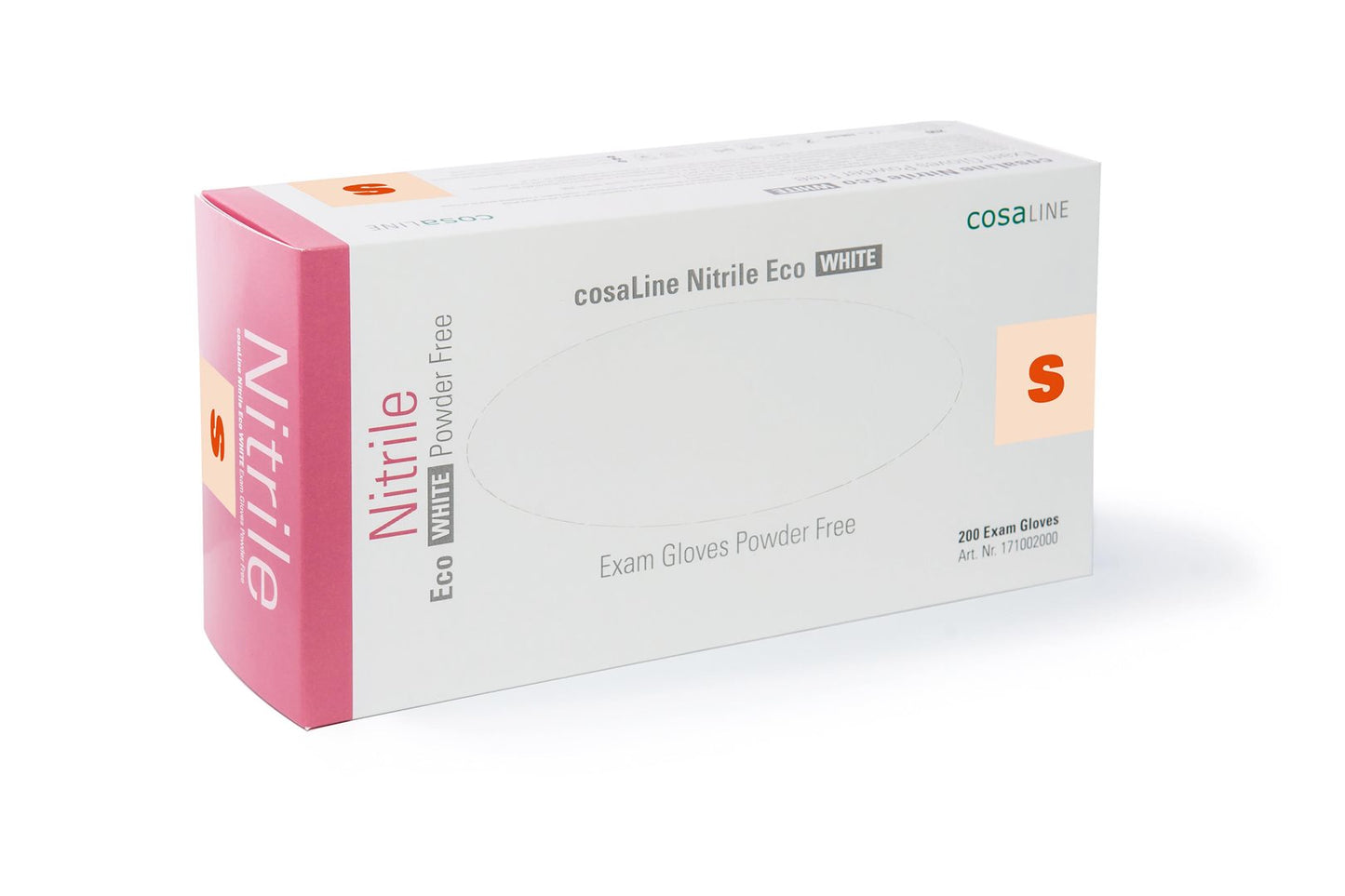 COSALINE UHS S Nitril Eco weiss puderf