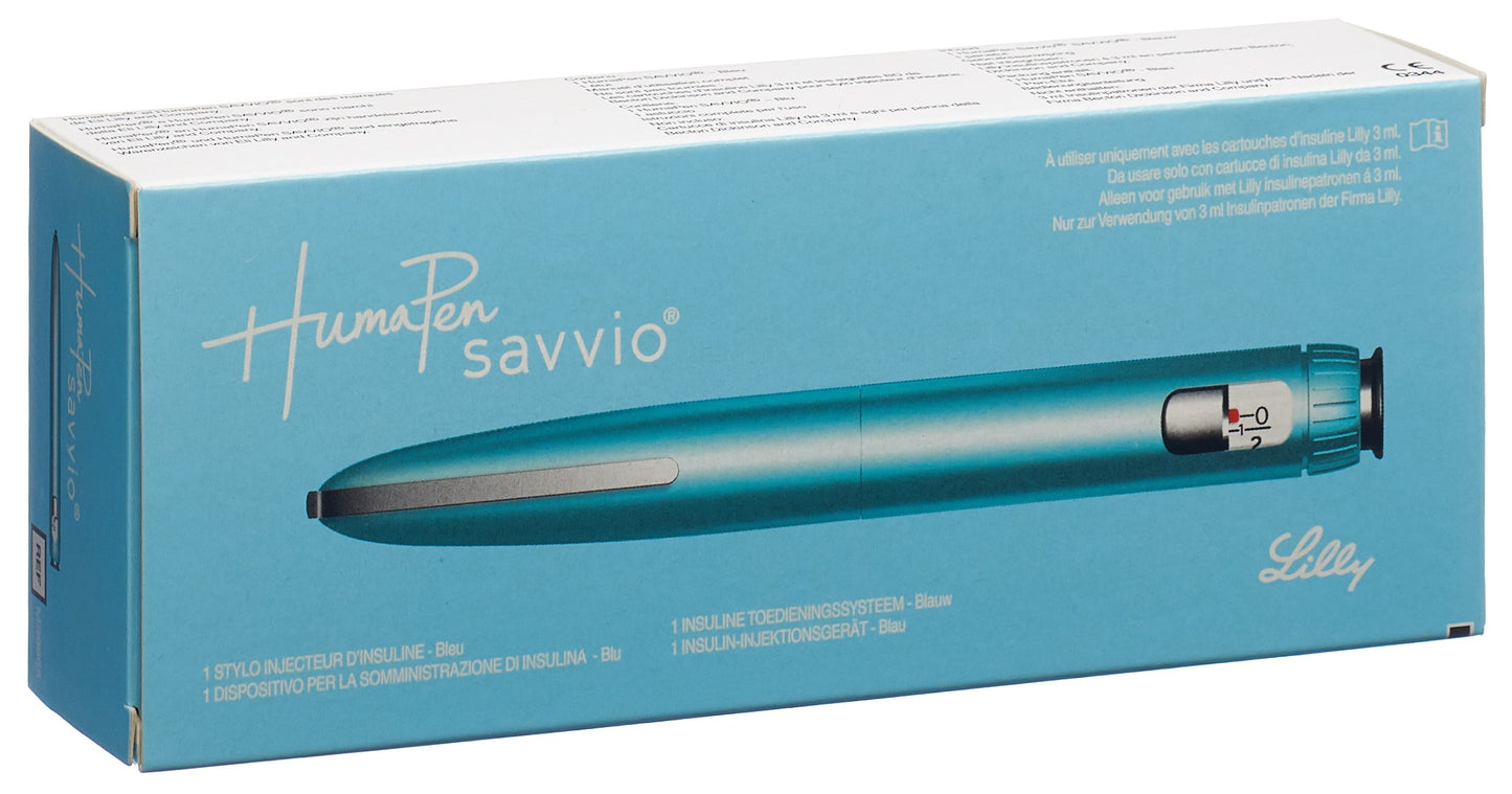 HUMAPEN Savvio Pen für Insulin blau