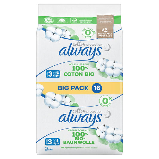 ALWAYS Ultra Binde Cot Night BigPack