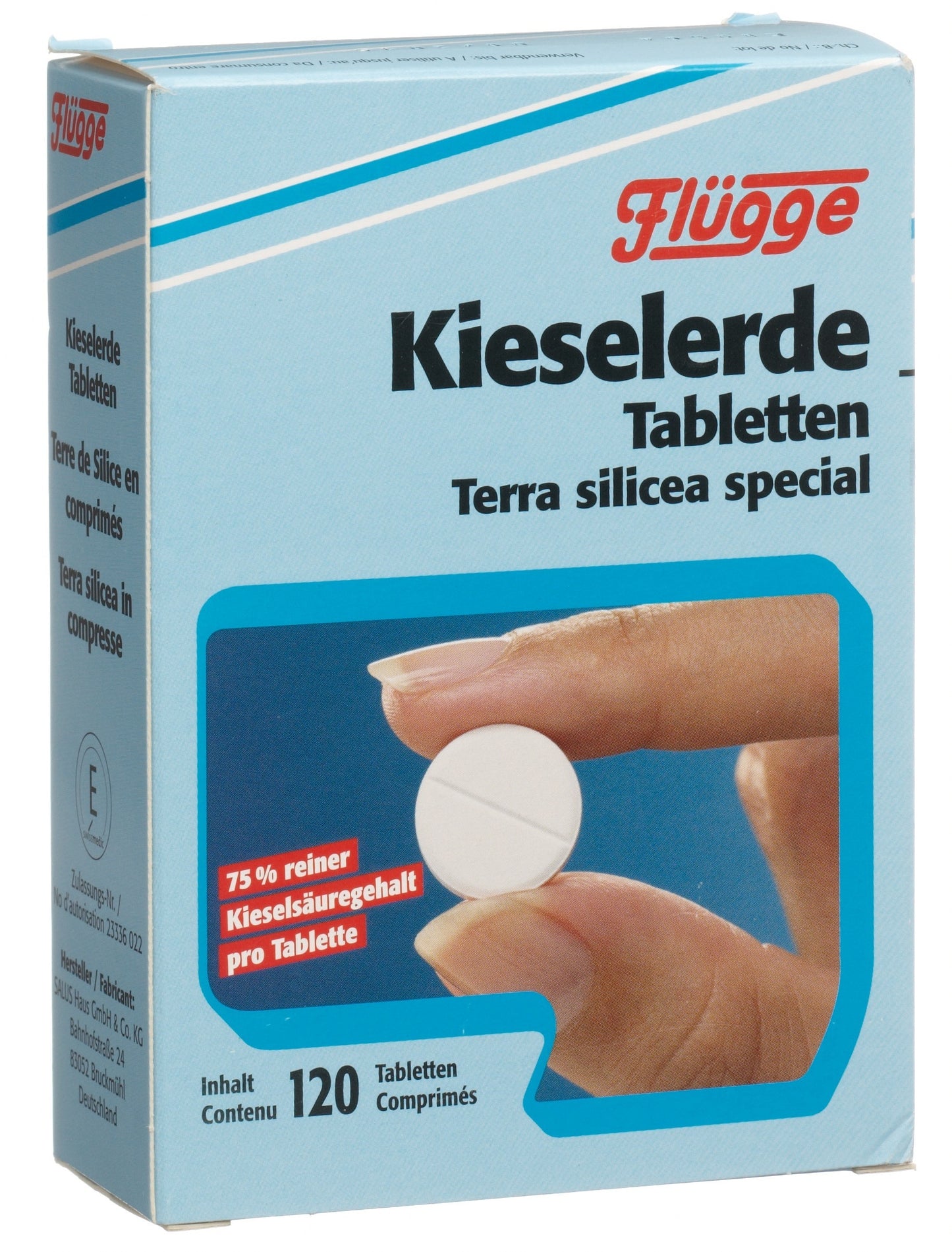 FLÜGGE Kieselerde Tabl