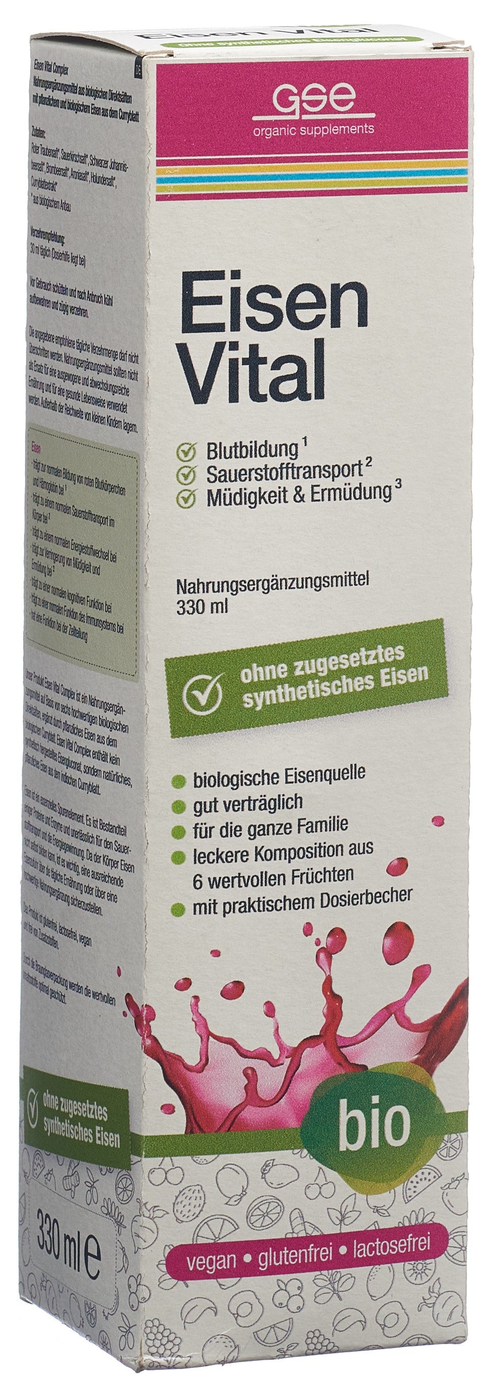 GSE Eisen Vital Complex liq Bio