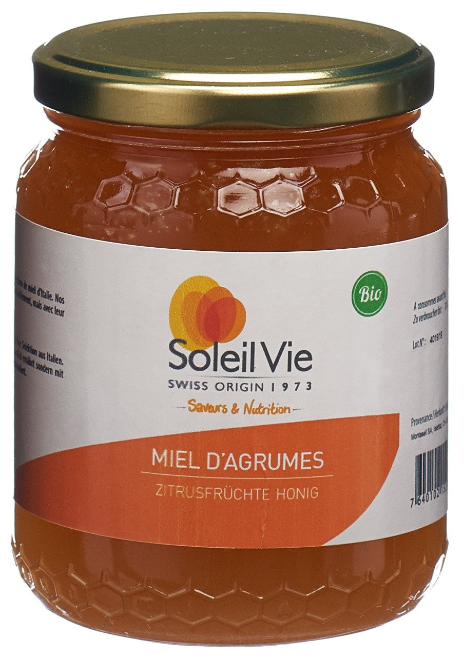 SOLEIL VIE Zitrusfrüchtehonig Bio