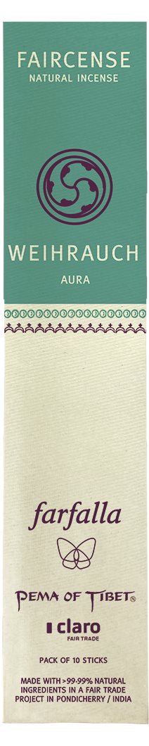FAIRCENSE Räucherstäbchen Weihrauch/Aura