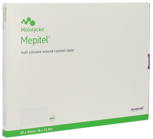 MEPITEL Wundauflage 20x32cm Silik