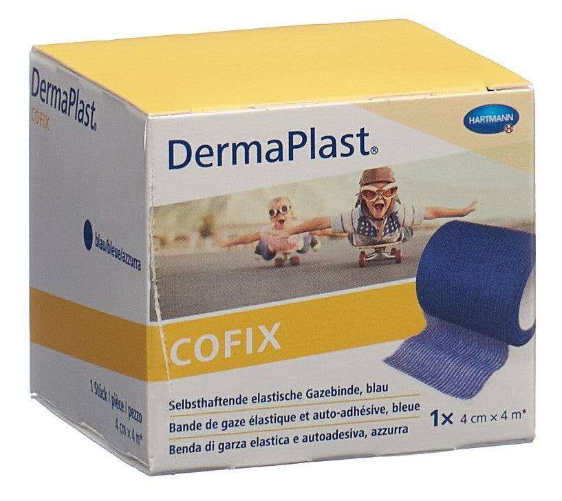DERMAPLAST CoFix 4cmx4m blau