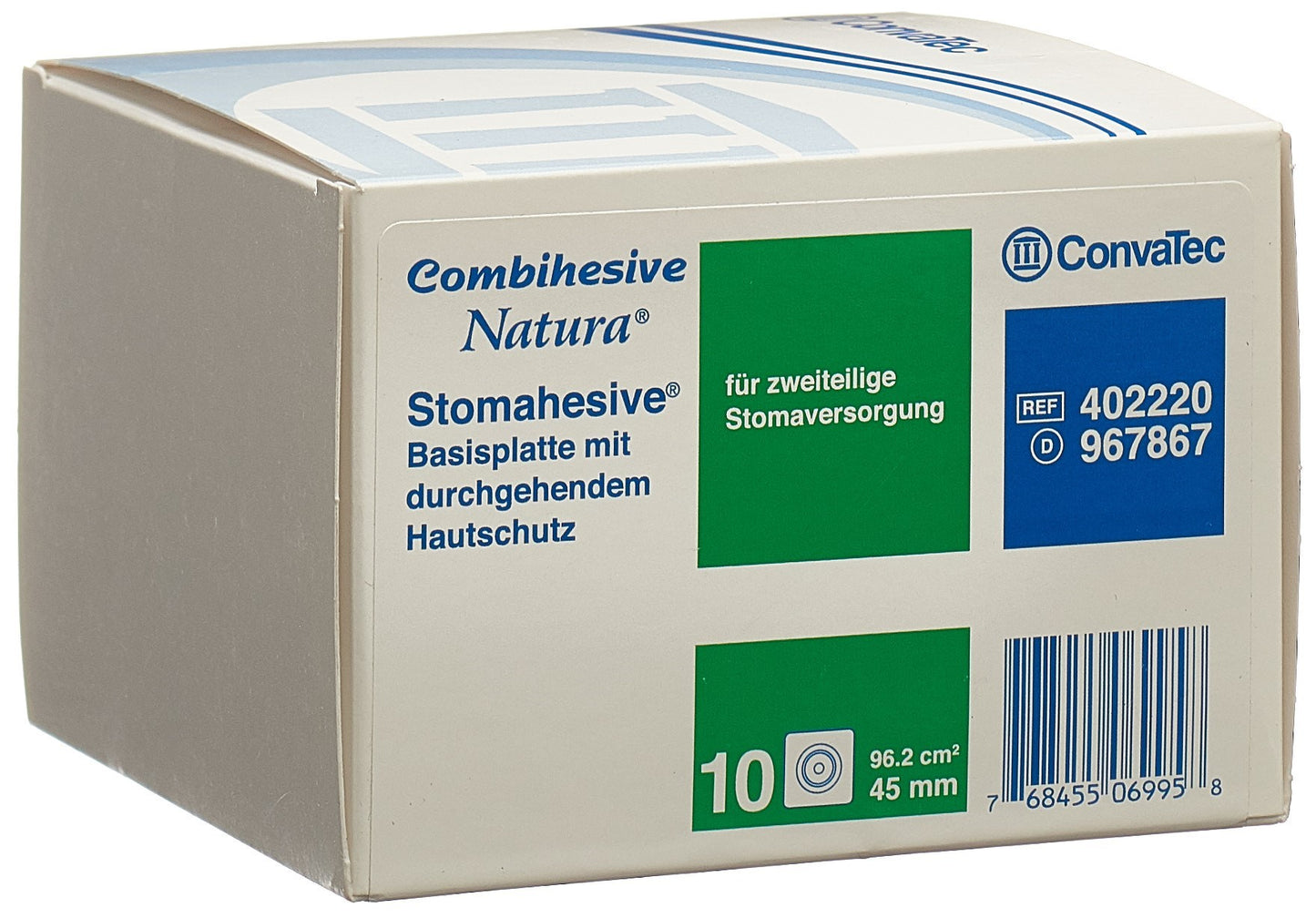 NATURA Duoflex Basisplatt 45mm 10x10cm