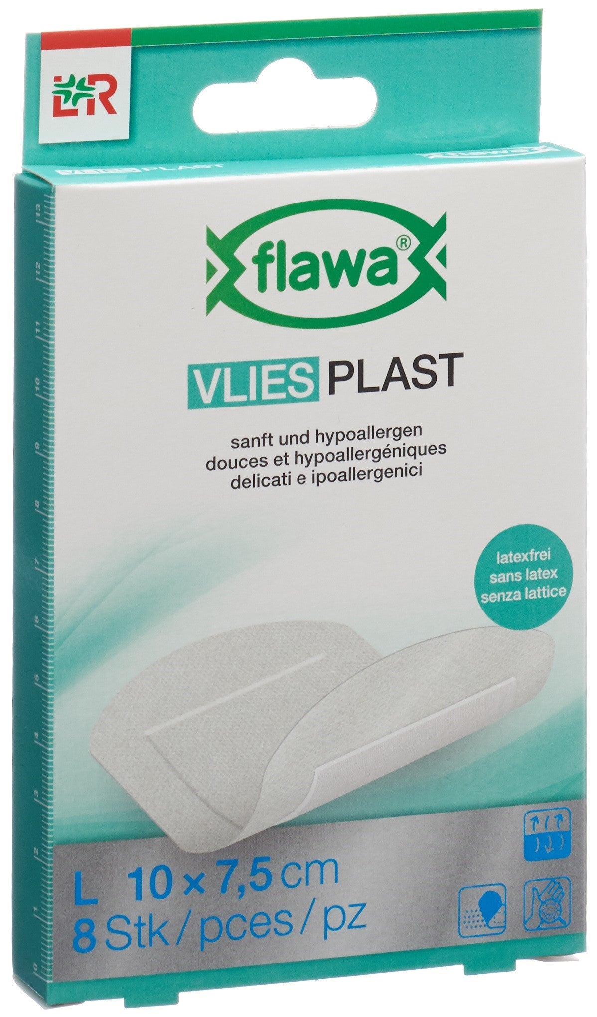 FLAWA Vlies Plast Pflasterstrips 7.5x10cm