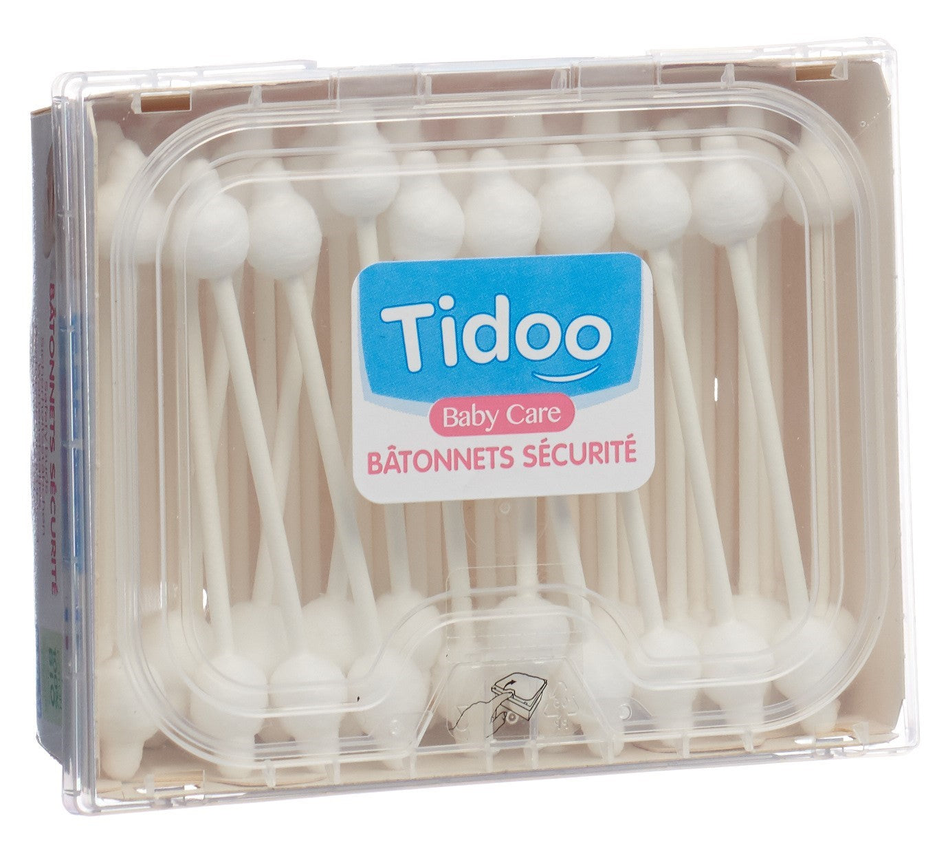 TIDOO Wattestäbchen Bio