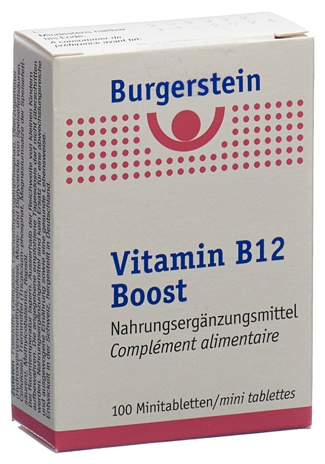 BURGERSTEIN Vitamin B12 Boost Minitabl