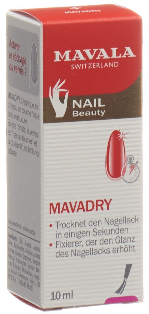 MAVALA Mavadry Trocknet und Intensiviert