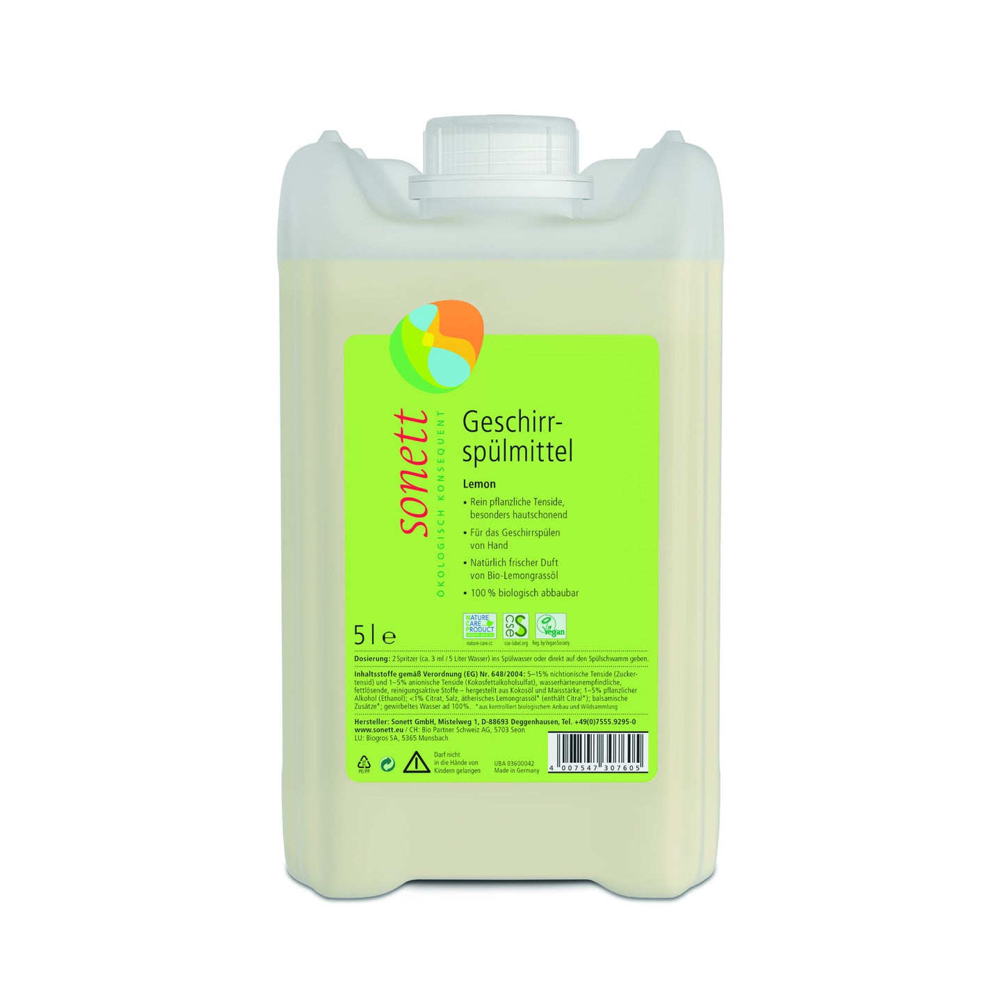 SONETT Geschirrspülmittel Lemon