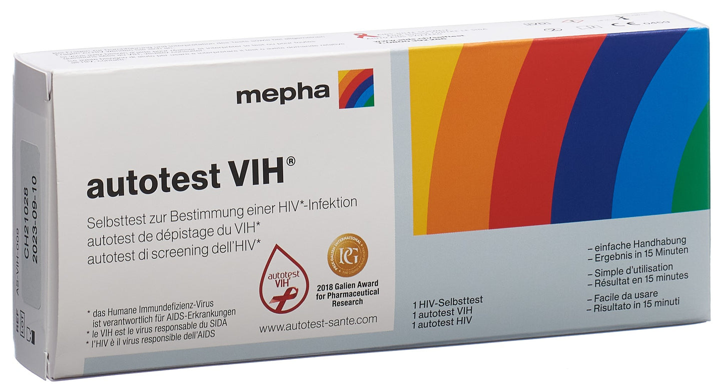 AUTOTEST VIH Selbsttest Bestimmung HIV-Infektion