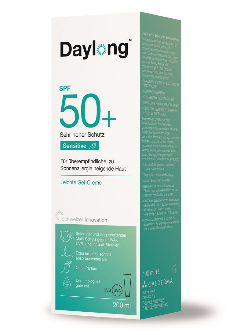DAYLONG Sensitive Gel-Creme SPF50+