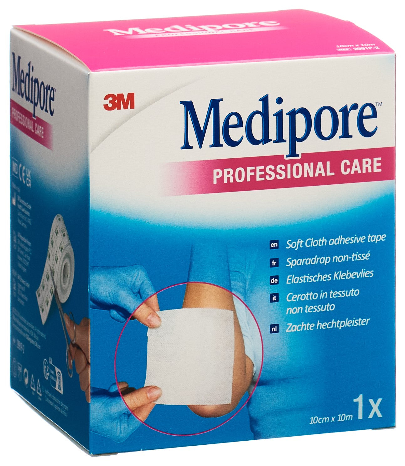 3M MEDIPORE Fixationsvlies 10cmx10m Liner