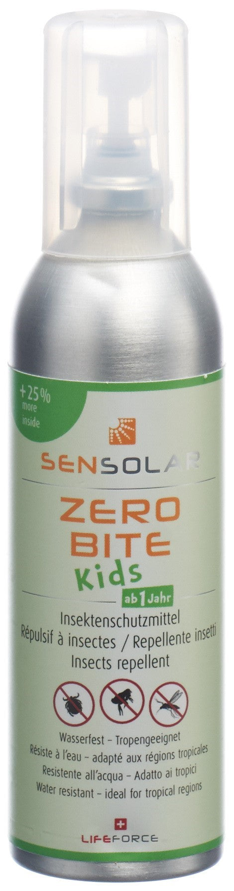 SENSOLAR Zero Bite Kids Mücken&Zeckenschutz